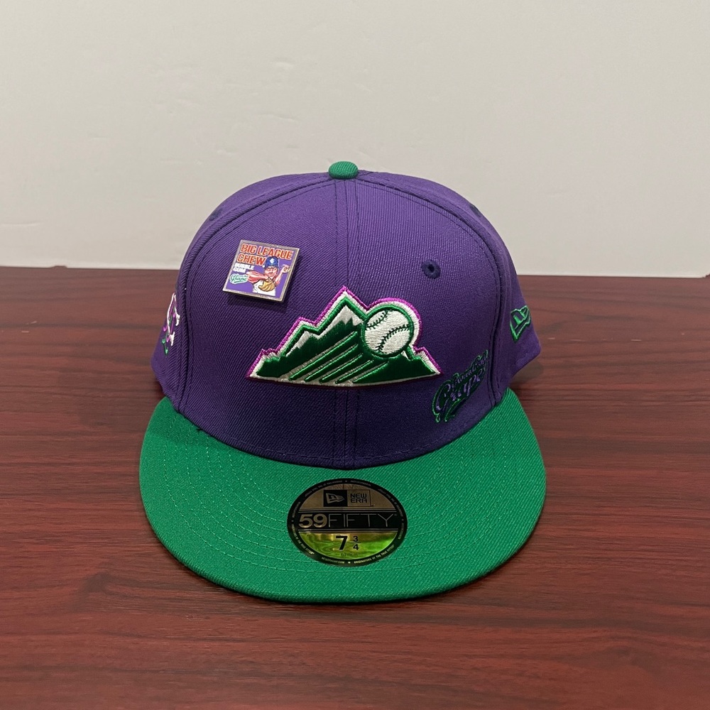 New Era x Big League Chew, 59Fifty Fitted Hat, Colorado Rockies